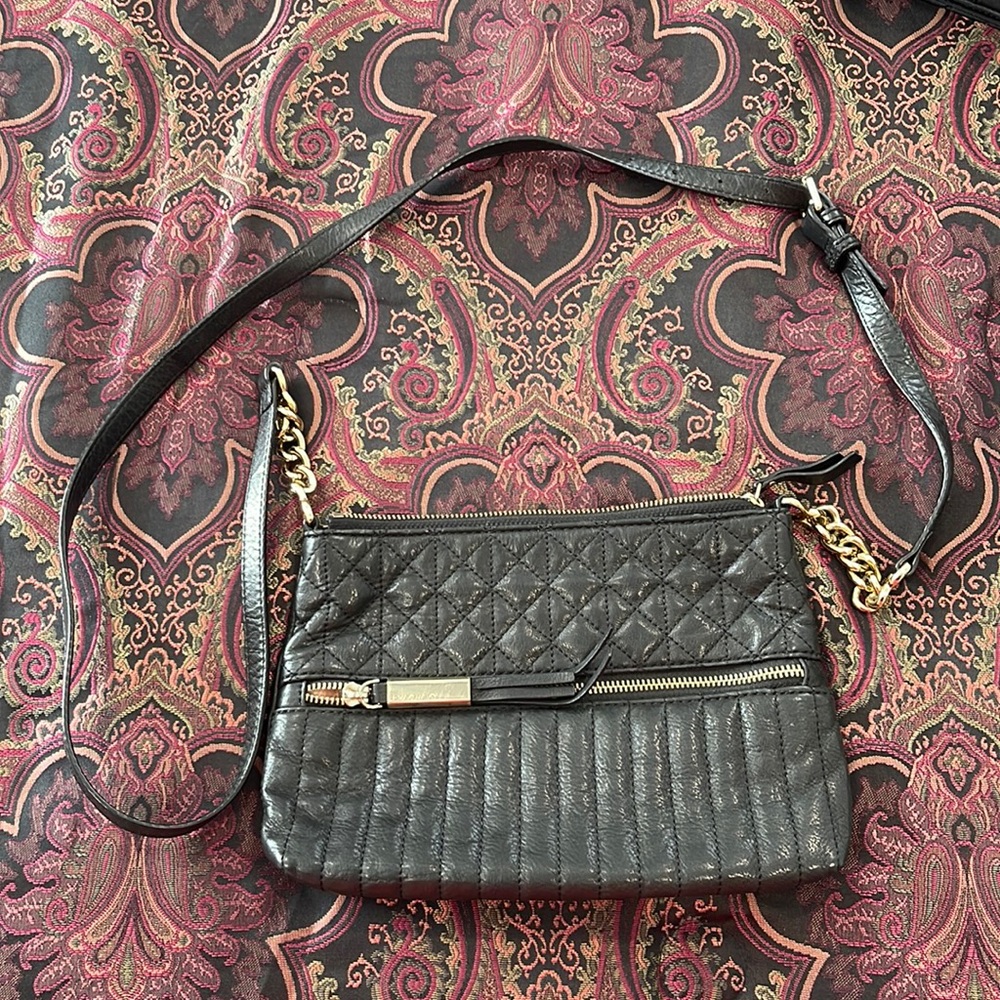Leather crossbody
